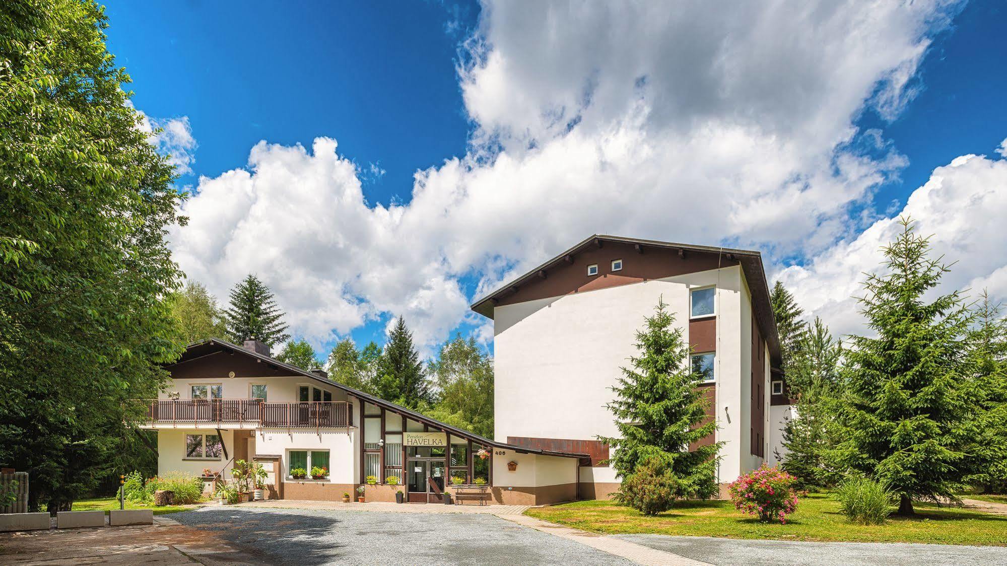 Penzion Havelka Apartmany Železná Ruda エクステリア 写真